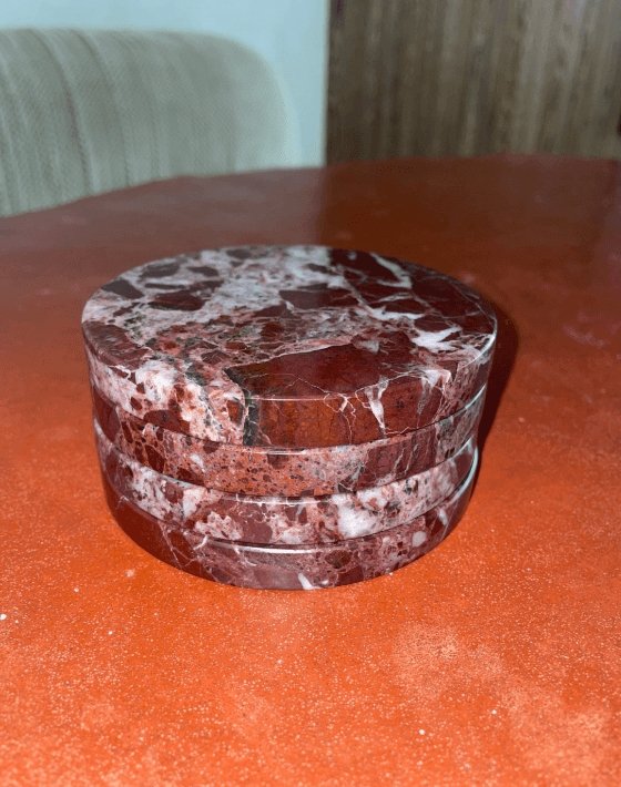 Marble Coaster Set